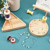 2 Styles Wooden Weaving Beading Loom Kit TOOL-NB0001-63-2
