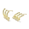 Brass Stud Earring Findings LS-KK-B087-08G-1
