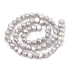 Natural Cultured Freshwater Pearl Beads Strands PEAR-N014-05I-2