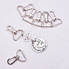 Alloy Swivel Lobster Claw Clasps PH-PALLOY-G233-11P-6