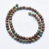 Natural Quartzose Jade Beads Strands G-E444-32-6mm-2