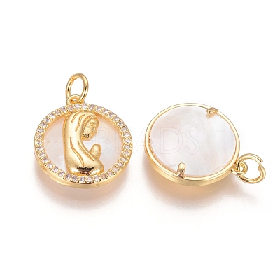 Brass Pendants KK-I656-35G-1