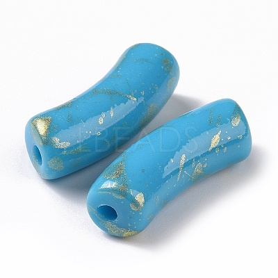 Opaque Acrylic Beads OACR-A016-05-1