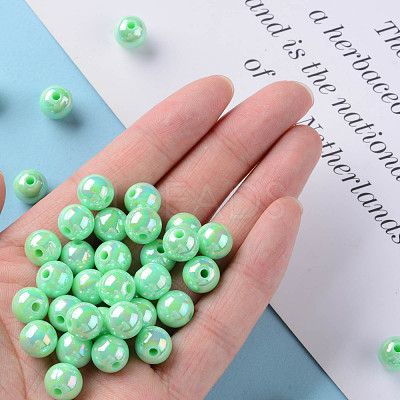 Opaque Acrylic Beads MACR-S370-D10mm-A05-1