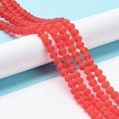 Transparent Glass Beads Strands X1-EGLA-A034-T8mm-MD01-1