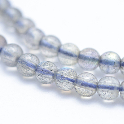 Natural Labradorite Beads Strands G-P342-09A-3mm-A++-1