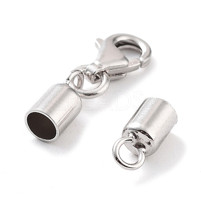 Anti-Tarnish 925 Sterling Silver Lobster Claw Clasps STER-P055-03E-P-1