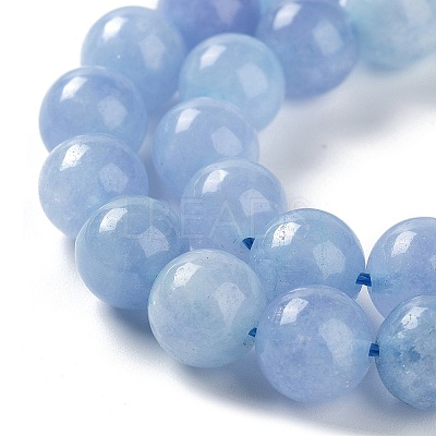 Dyed Natural Malaysia Jade Beads Strands G-G021-02C-07-1