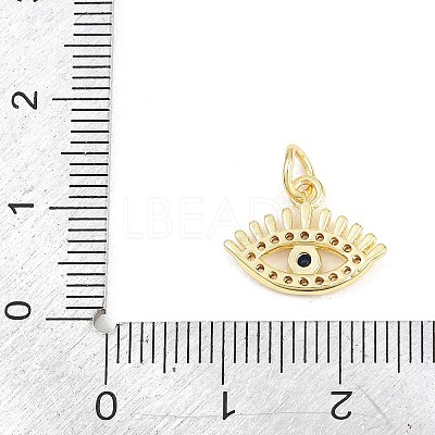 Brass Micro Pave Cubic Zirconia Pendants KK-F938-37G-01-1