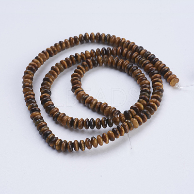 Natural Tiger Eye Beads Strands G-P354-02-4x2mm-1