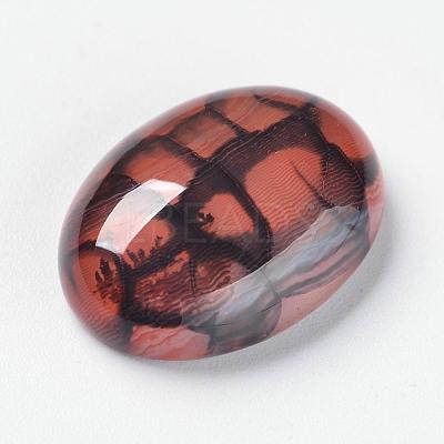 Natural Dragon Veins Cabochons G-F296-07-15x20mm-1
