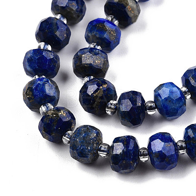 Natural Lapis Lazuli Beads Strands G-N327-08B-1
