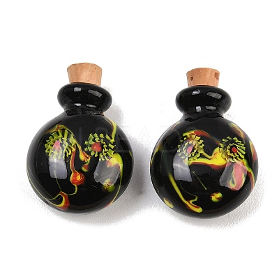 Handmade Lampwork Perfume Bottles LAMP-D007-001-1