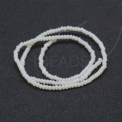 Opaque Glass Beads Strands X-EGLA-J144-NB11-1