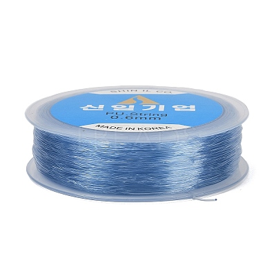 Korean Round Crystal Elastic Stretch Thread EW-Z002-01D-0.6mm-1