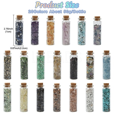 Natural Gemstone Beads G-YW0002-23-1
