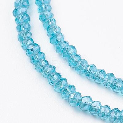 Glass Beads Strands GLAA-F079-1