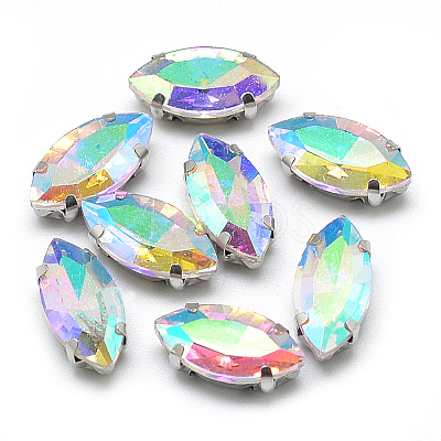 Sew on Rhinestone RGLA-T034-4x15mm-02-1