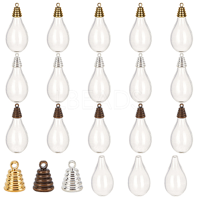 15Pcs 3 Colors Stainless Steel Pendant Bails STAS-SC0003-13-1