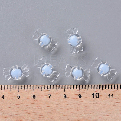 Transparent Acrylic Beads TACR-S152-03A-SS2113-1