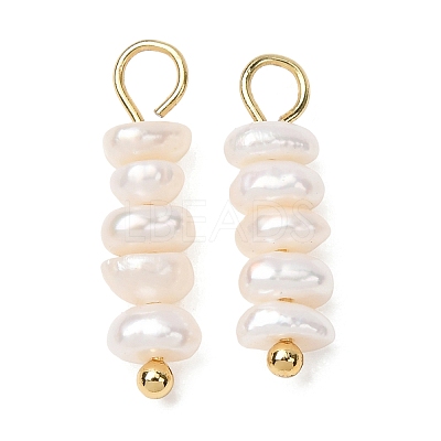 Natural Pearl Pendants PA-CBA55BD-01G-1