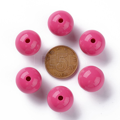 Opaque Acrylic Beads MACR-S370-C16mm-A13-1