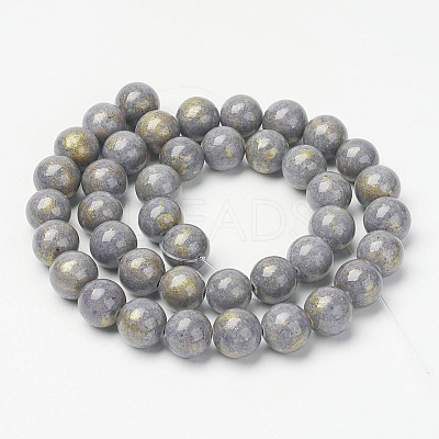 Natural Mashan Jade Beads Strands G-P232-01-A-4mm-1