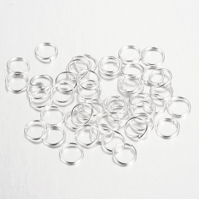 Iron Open Jump Rings X-IFIN-A018-8mm-S-1