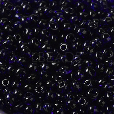 Transparent Colours Glass Seed Beads SEED-P006-02A-11-1