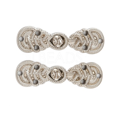 Alloy Snap Lock Clasps FIND-WH0108-20P-1