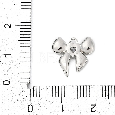 Brass Micro Pave Cubic Zirconia Pendants ZIRC-P122-05B-P01-1