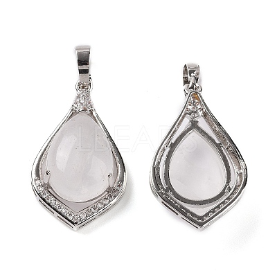Natural Quartz Crystal Pendants G-H283-04P-25-1