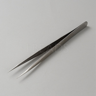 Non-Tarnish 201 Stainless Steel Elbow Tweezers TOOL-WH20006-02A-1