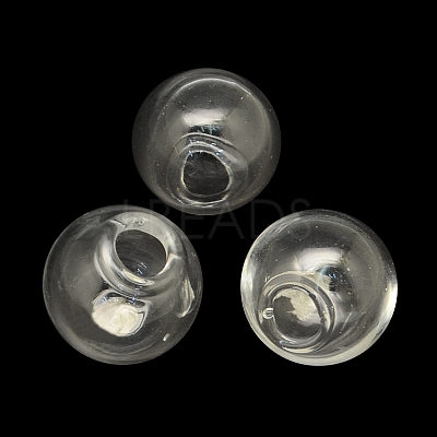 Round Handmade Blown Glass Globe Ball Bottles BLOW-R002-18mm-1