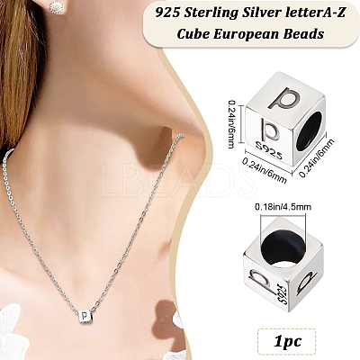 Sterling Silver Beads STER-WH20009-04P-P-1