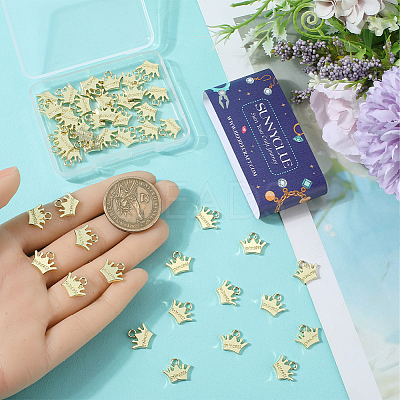 50Pcs Rack Plating Alloy Pendants FIND-SC0013-28-1