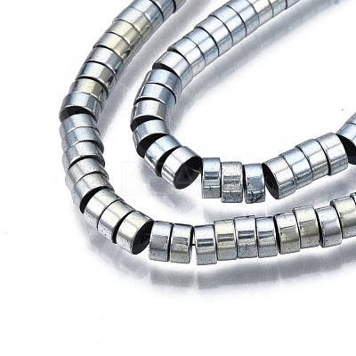 Electroplate Non-magnetic Synthetic Hematite Beads Strands G-T061-141B-1