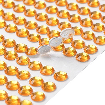 Self Adhesive Acrylic Rhinestone Stickers STIC-PW0012-01D-1
