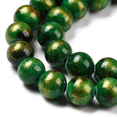 Natural Mashan Jade Beads Strands G-F670-A17-8mm-1