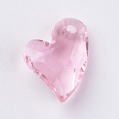 Transparent Acrylic Charms MACR-G055-11mm-26X-1