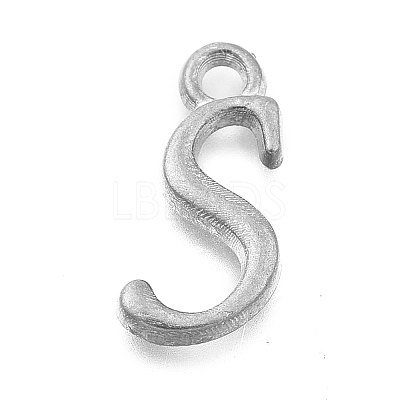 Alloy Letter Pendants LS-PALLOY-J718-01C-S-1
