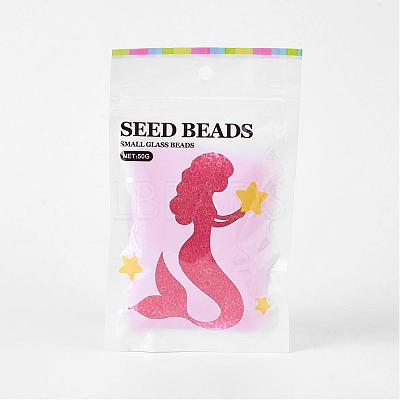 11/0 FGB Grade A Transparent Glass Seed Beads X-SEED-N001-D-205-1