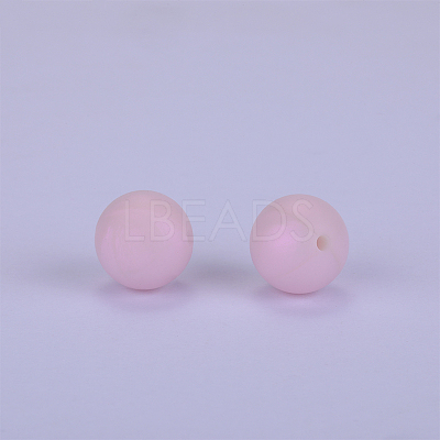 Round Silicone Focal Beads SI-JX0046A-120-1