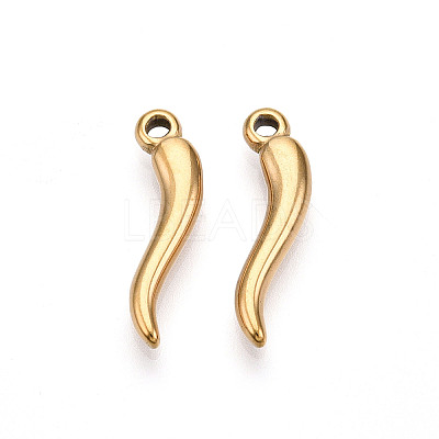 304 Stainless Steel Pendants STAS-N109-16G-1