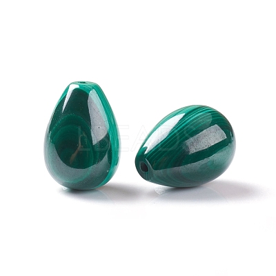 Natural Malachite Beads G-E557-14B-1