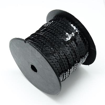 Plastic Paillette Beads PVC-Q085-6mm-26A-1