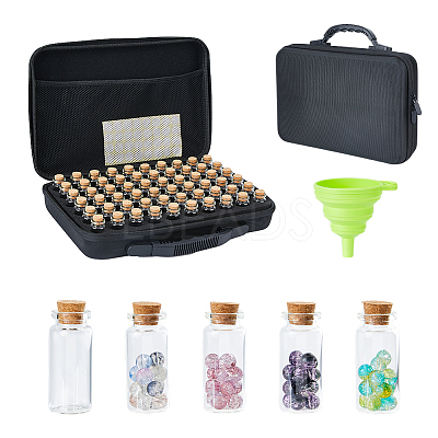 60Pcs Glass Bead Containers Set AJEW-WH0248-529B-1