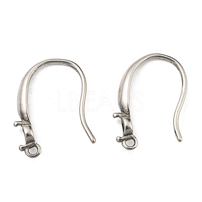 316 Surgical Stainless Steel Earring Hooks STAS-G310-19P-1
