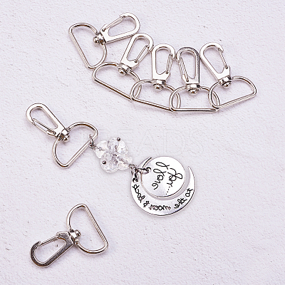 Alloy Swivel Lobster Claw Clasps PH-PALLOY-G233-11P-1