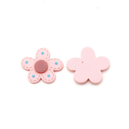 Opaque Resin Cabochons CRES-CJC0001-15-1